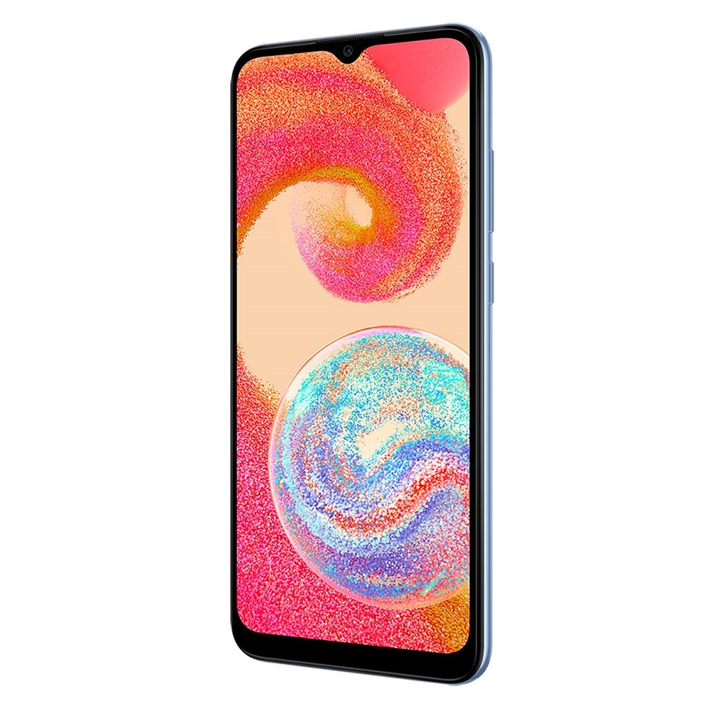 Smartphone Samsung Galaxy A04E, Azul, Tela 6.5", 4G+Wi-Fi, Android 13, 2 Câm Traseira 13+2MP, Câm Frontal 5MP, 64GB