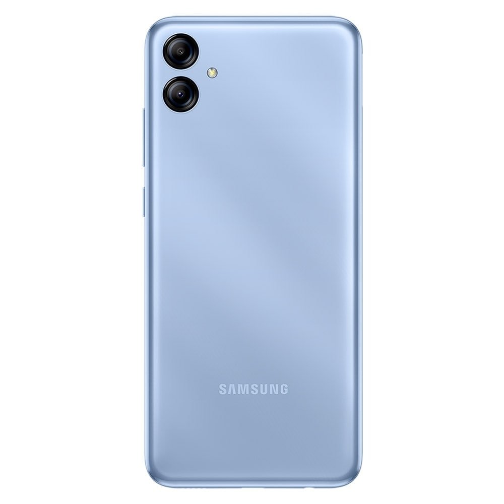 Smartphone Samsung Galaxy A04E, Azul, Tela 6.5", 4G+Wi-Fi, Android 13, 2 Câm Traseira 13+2MP, Câm Frontal 5MP, 64GB