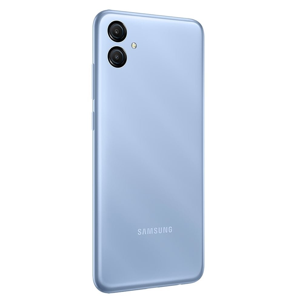 Smartphone Samsung Galaxy A04E, Azul, Tela 6.5", 4G+Wi-Fi, Android 13, 2 Câm Traseira 13+2MP, Câm Frontal 5MP, 64GB