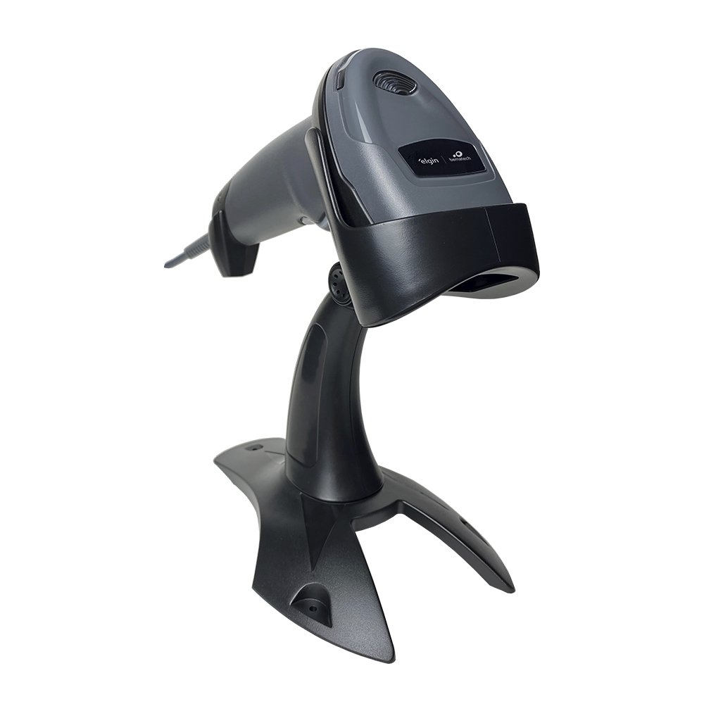 Leitor Código De Barras Elgin/Bematech BR520 - 1D e 2D, USB, Preto