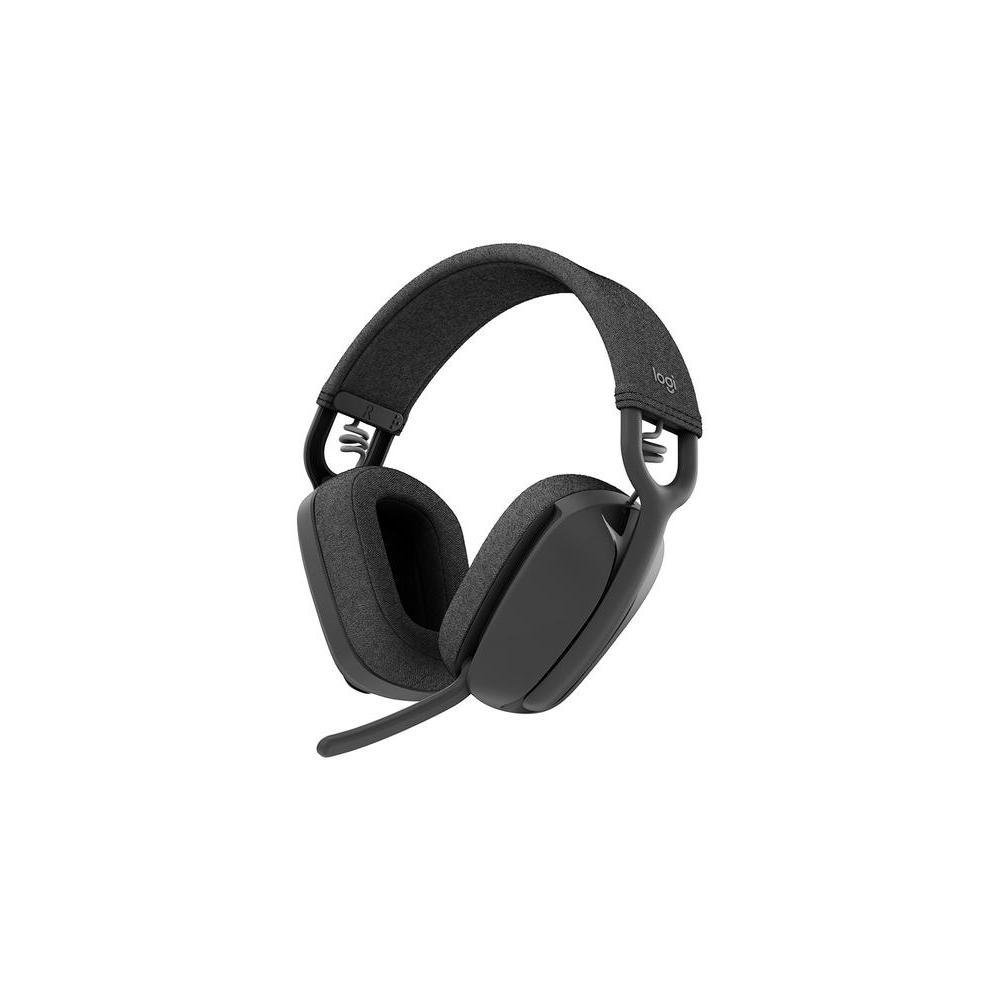 Headset Sem Fio Logitech Zone Vibe 100, Drivers 40 mm, USB, Bluetooth, PC, Mobile, Grafite - 981-001214