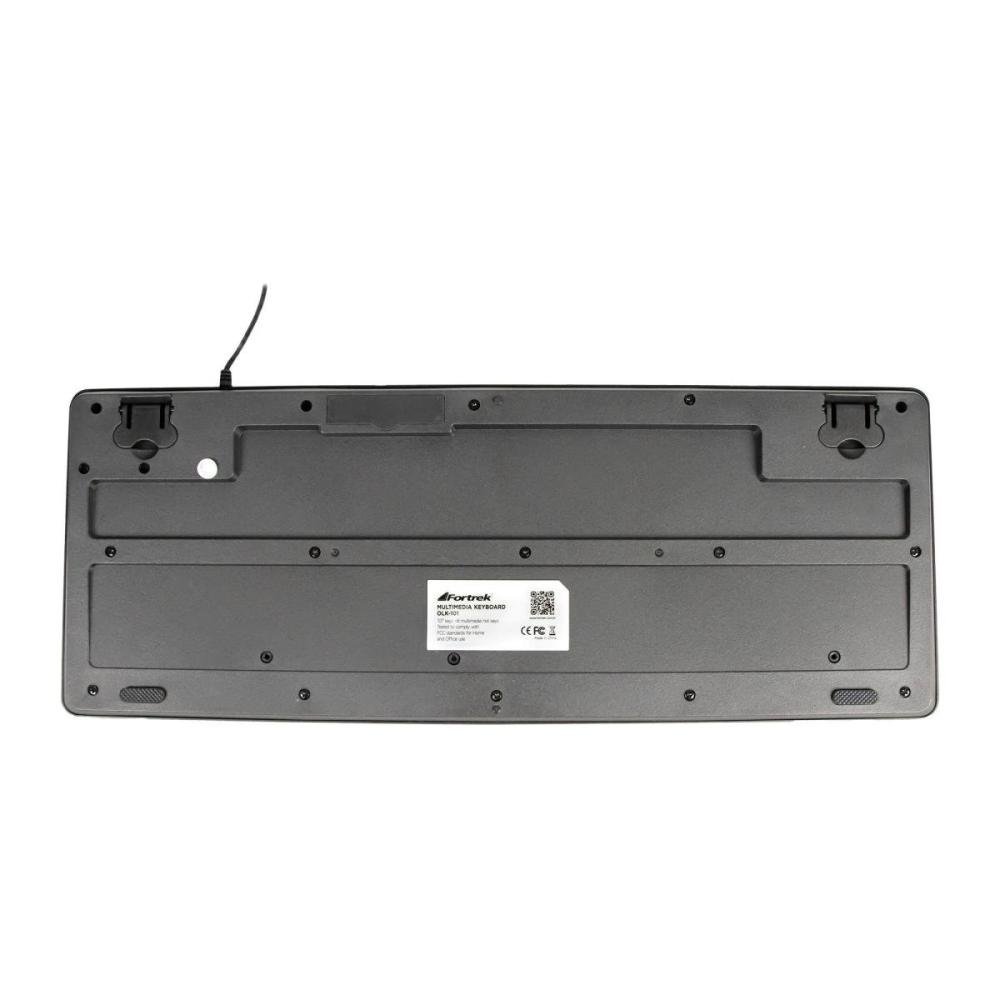 Teclado Multimidia Fortrek OLK101 Preto FK 423K