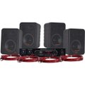 Kit de Som Para Ambiente Hayonik Ambience 4000 V2 Preto