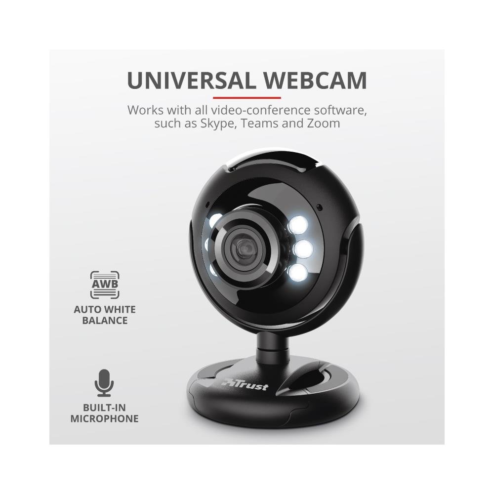 Webcam Trust SpotLight Pro com flash