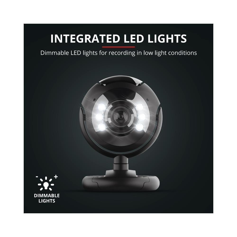 Webcam Trust SpotLight Pro com flash