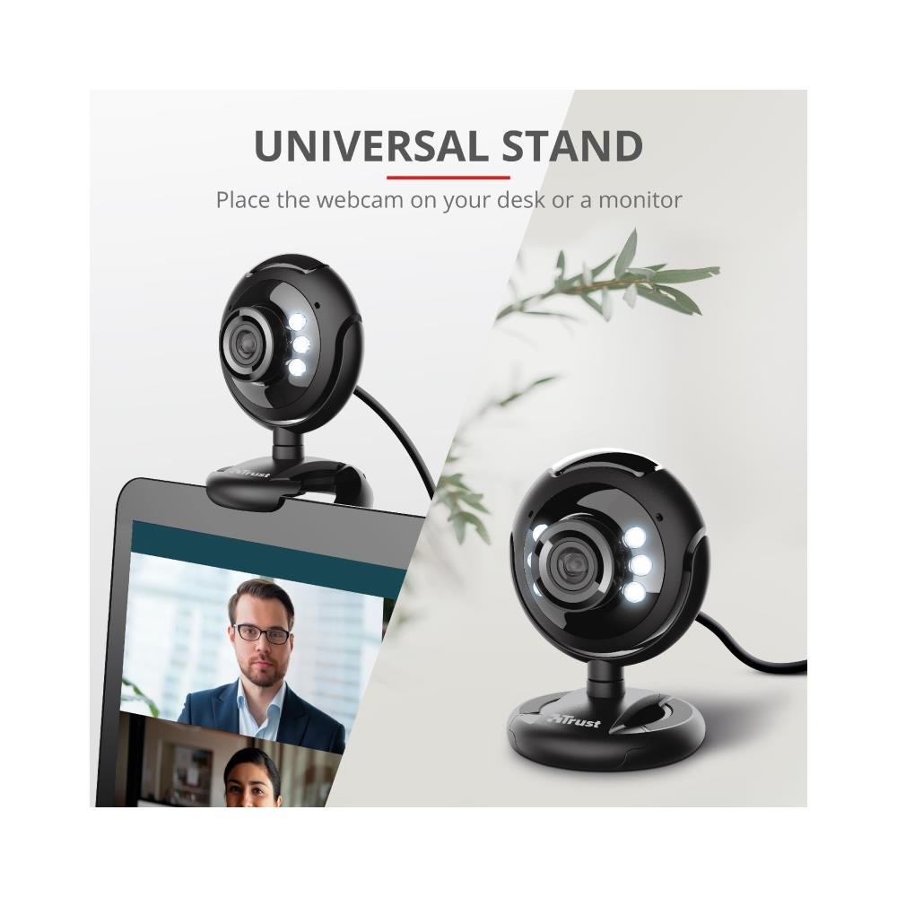 Webcam Trust SpotLight Pro com flash