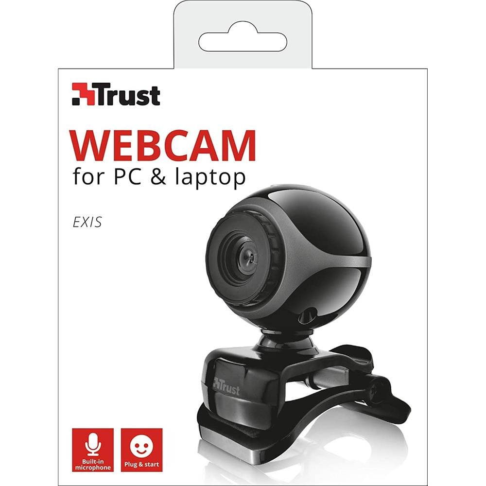 Webcam Trust Exis Black