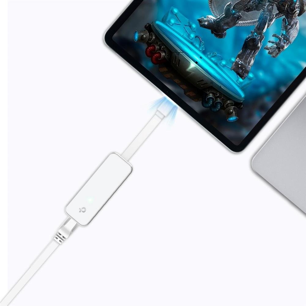 Adaptador de Rede TP-Link, USB-C C 3.0 x RJ45 Gigabit - UE300C