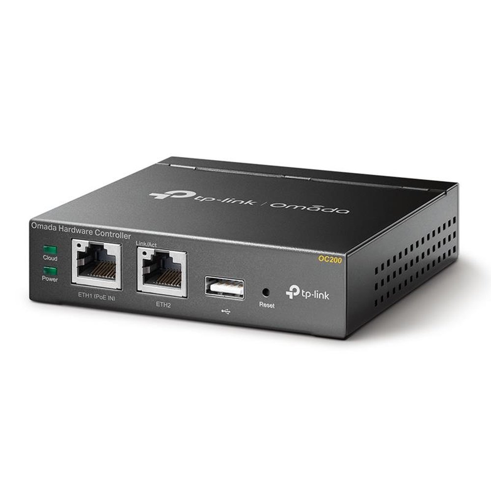 Controlador EAP TP-Link, 2 Portas Lan POE, 1 Porta USB, Omada, OC200