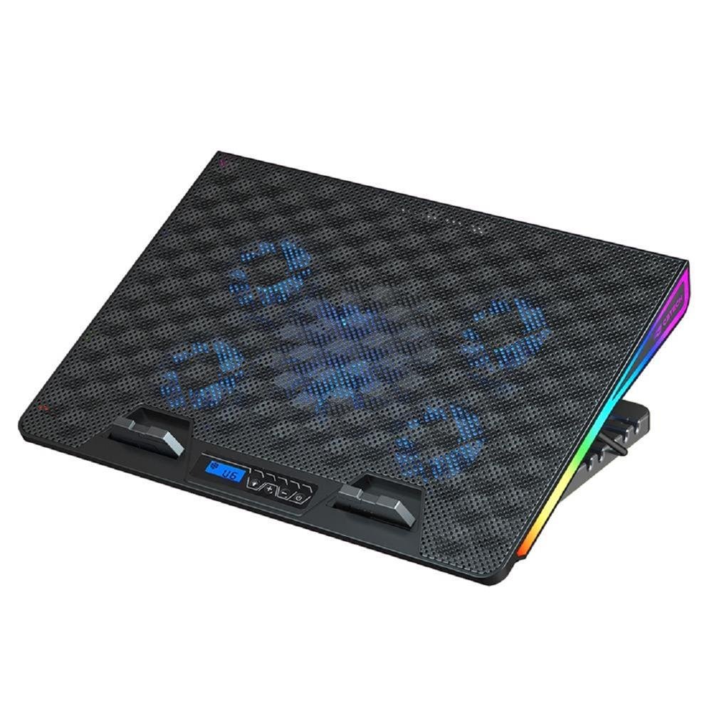 Base Para Notebook C3tech 17,3 Gamer Rgb Preto Nbc-510Bk