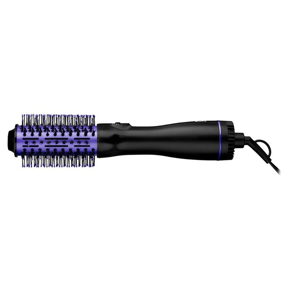 Escova Secadora Taiff Oval Easy 3 Temperaturas Preto/Lilás, 110V
