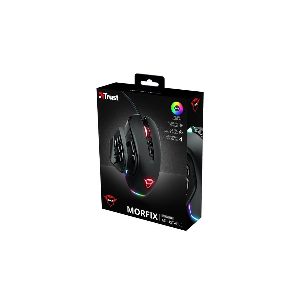 Mouse Gamer Trust GXT 970 Morfix Custom USB 10000DPI RGB