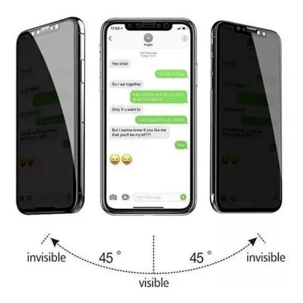 Película de Privacidade para iPhone 13 Pro Max - X-one com Garantia de Tela