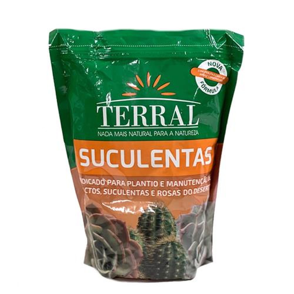Terral Suculentas Tradicional 01kg/1,5L