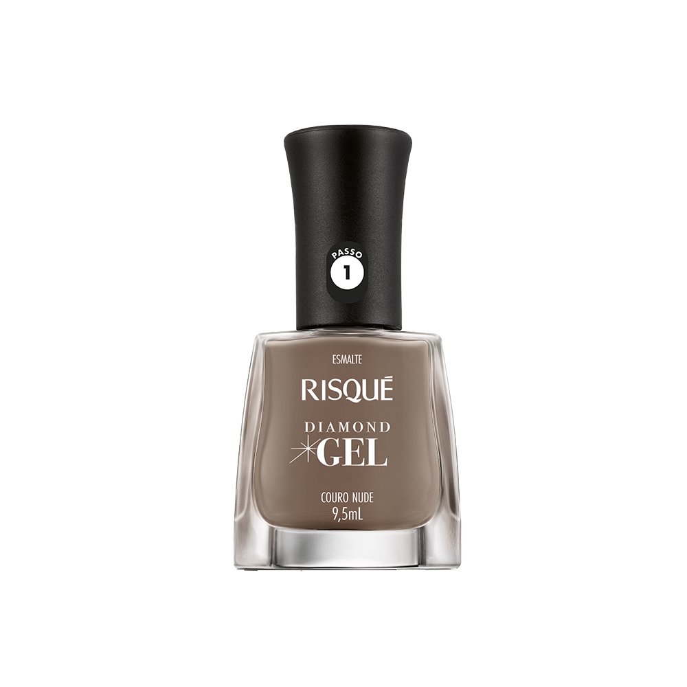 Esmalte Risque Cremoso Gel Couro Nude 9,5ml
