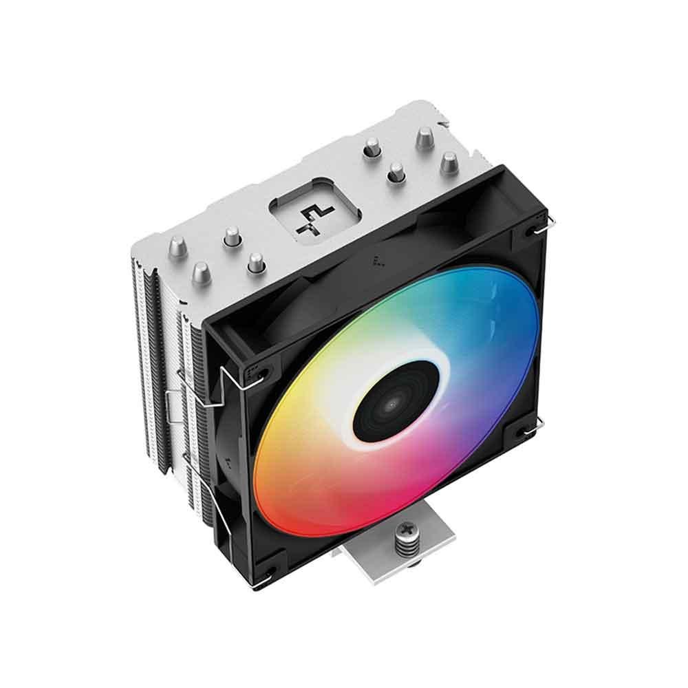 Cooler Para Processador Deepcool Ag400 Preto Modelo R-ag400-bklnmc-g-1