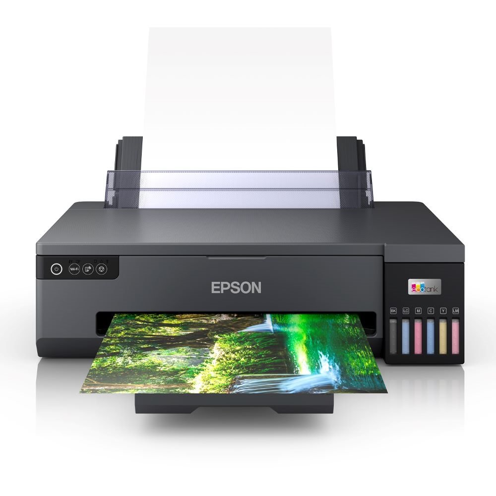 Impressora Fotográfica Epson Ecotank L18050, Tanque de Tinta, Colorida, Wifi Direct, Wireless, USB 2.0, Preto, Bivolt