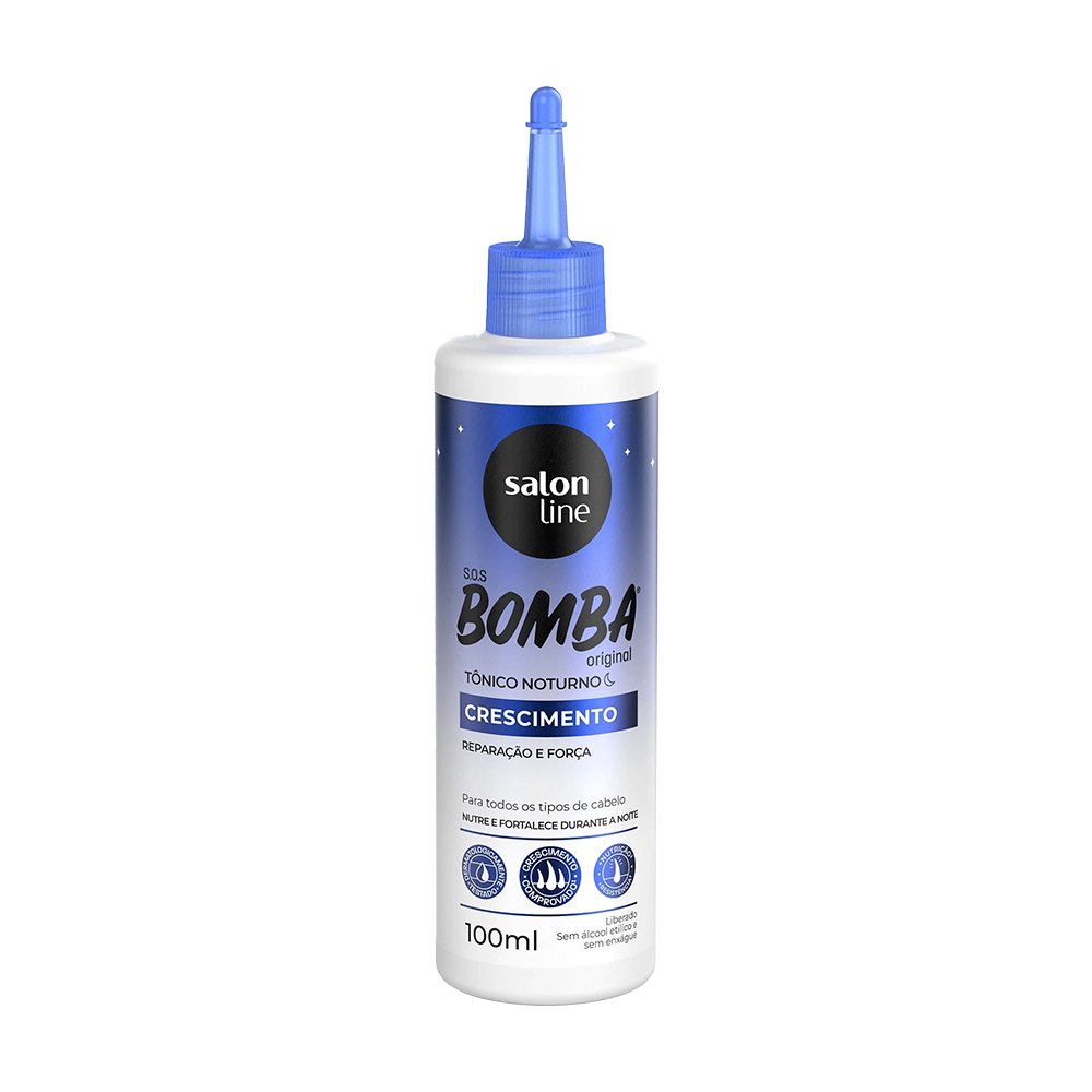 Tonico Noturno Salon Line Bomba Crescimento 100ml