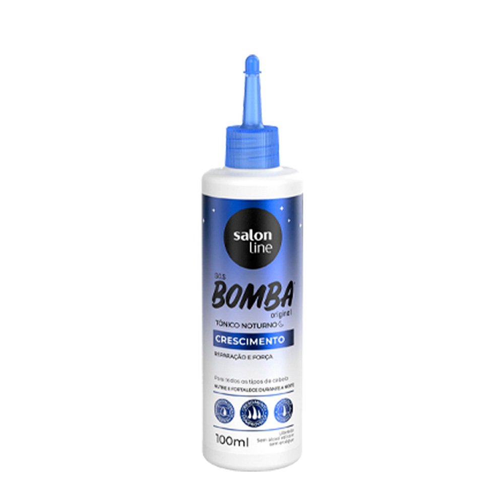 Tonico Noturno Salon Line Bomba Crescimento 100ml