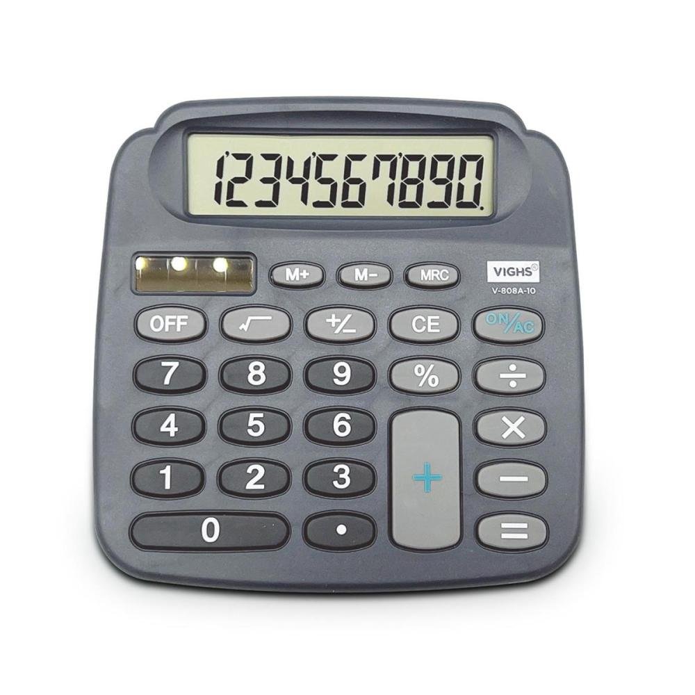 Calculadora de Mesa 10 Dígitos V-808A-10 Vighs