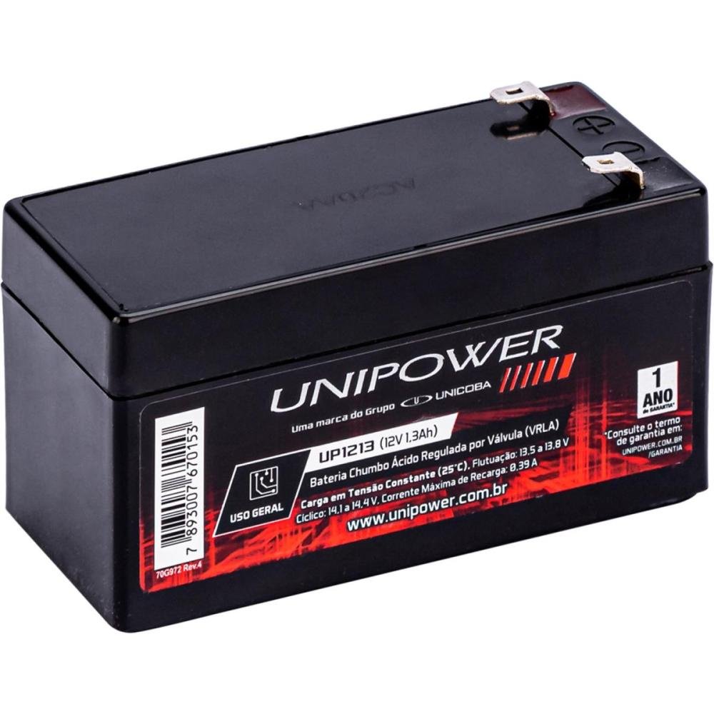 Bateria Selada 12v/1,3a Up1213 Unipower