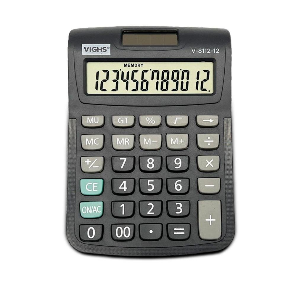 Calculadora de Mesa 12 Dígitos V-8112-12 Vighs