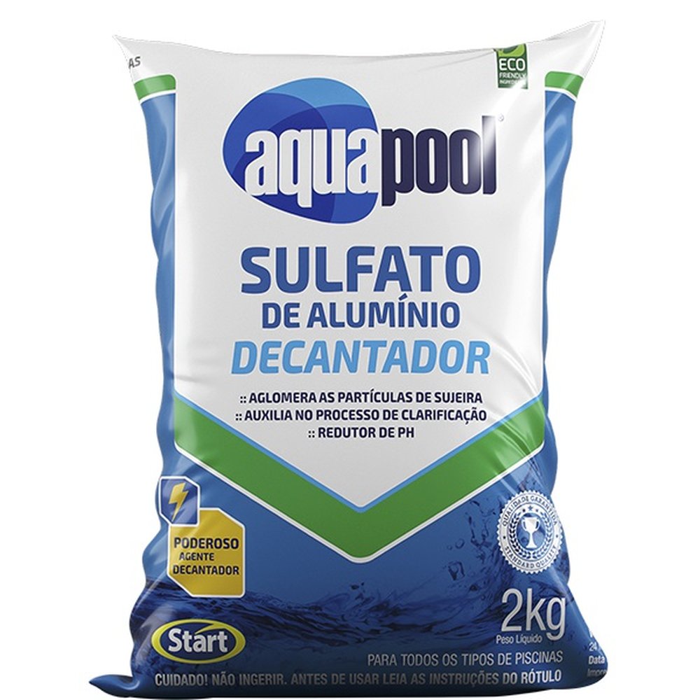 Aquapool Sulfato de Aluminio Decantador Granulado 2kg
