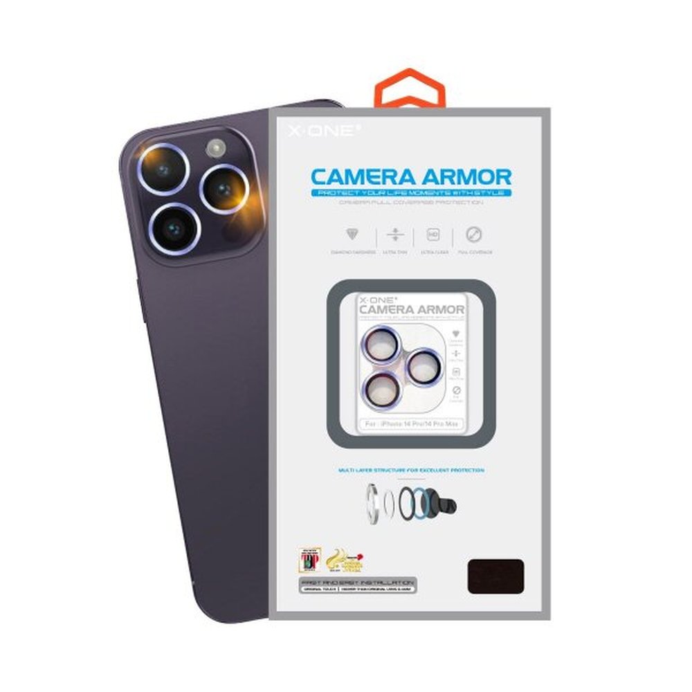 Película de Câmera Safira X-one Graphito IPhone 14 / 14 PLUS