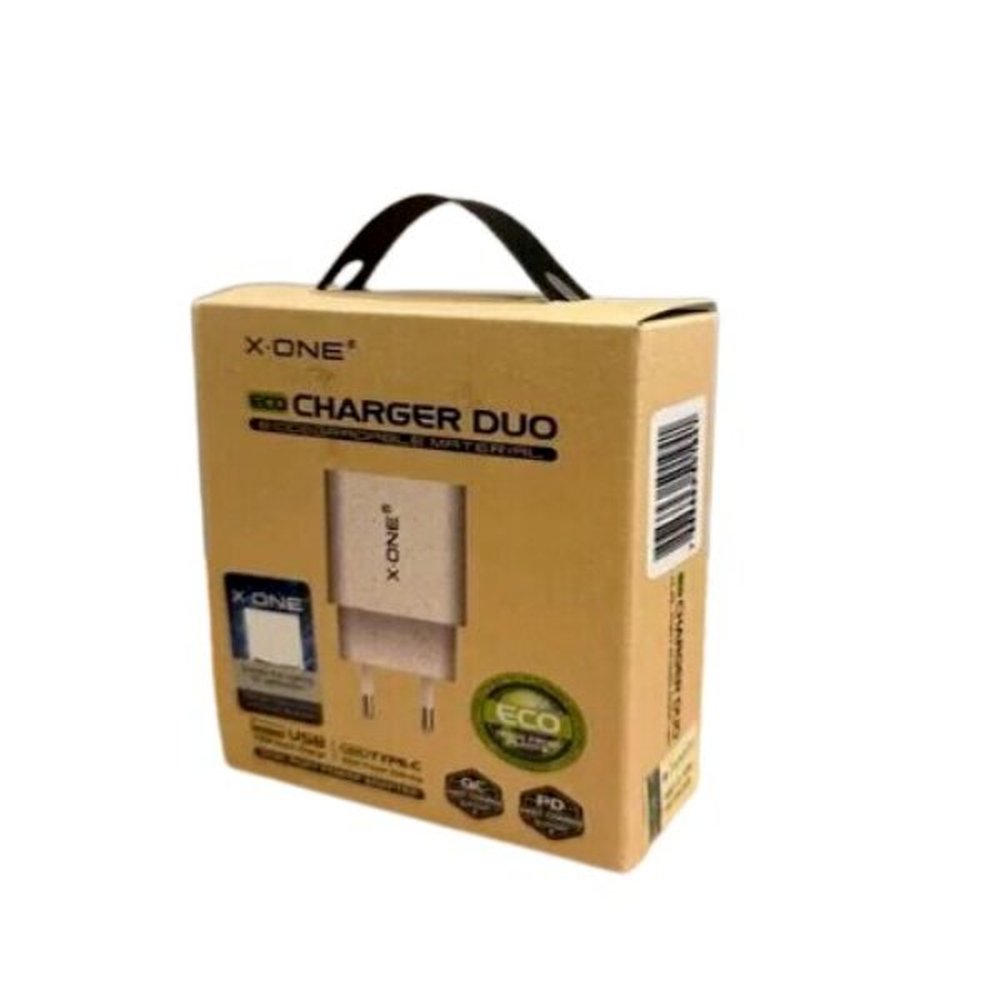 Carregador 30W X-One Duas Entradas USB - USB-C 3 Anos de Garantia.