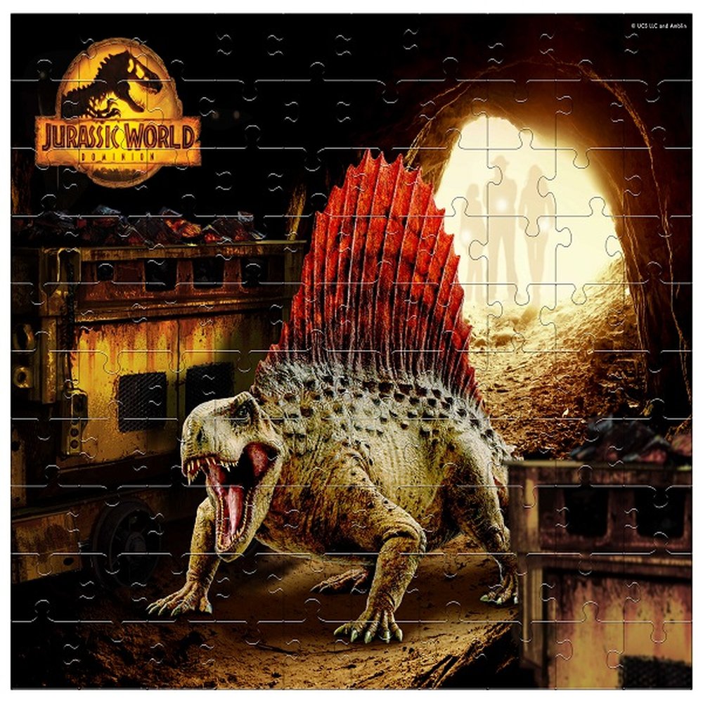 Quebra Cabeça 100 peças - Dimetrodon Jurassic World