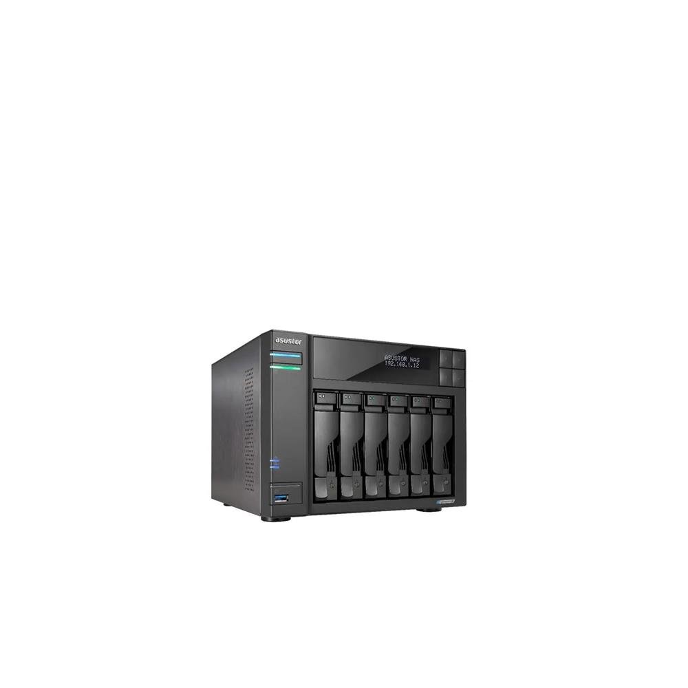 Storage Asustor Lockerstor 6 AS6706T 6 Baias 120TB