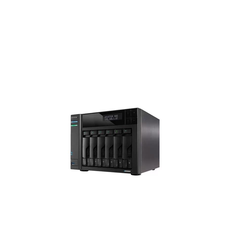 Storage Asustor Lockerstor 6 AS6706T 6 Baias 120TB