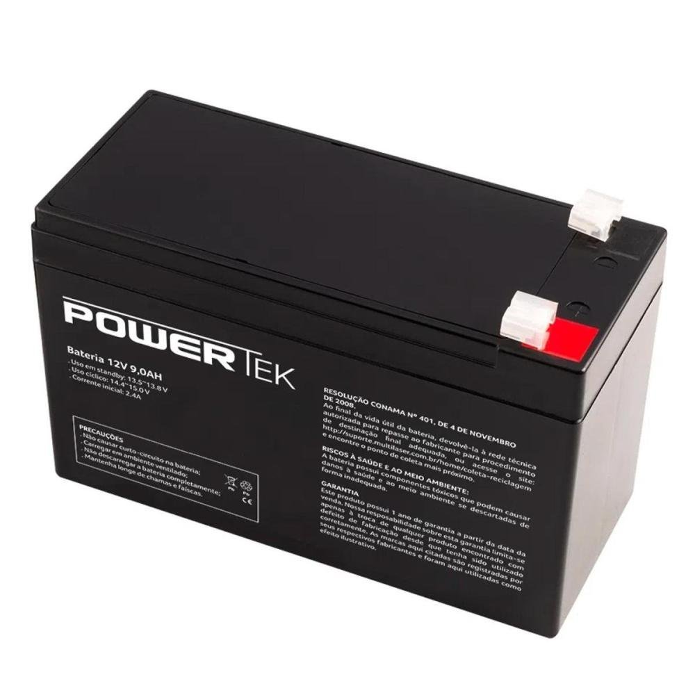 Bateria Selada 12v 9Ah En015 Powertek