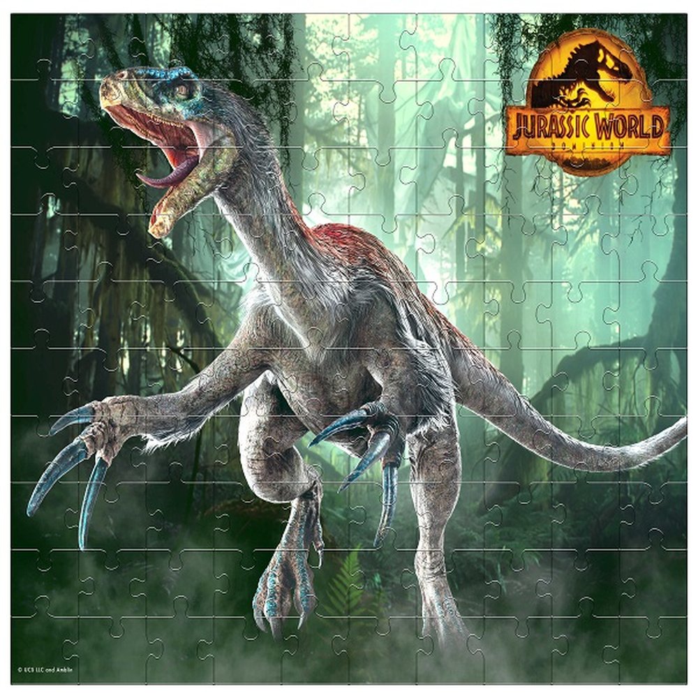 Quebra Cabeça 100 peças - Therizinosaurus Jurassic World