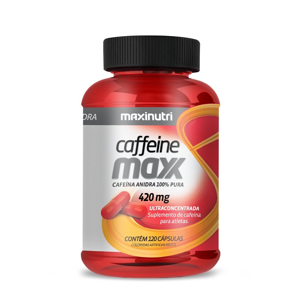 Caffeine Maxx 420mg Maxinutri 120 Capsulas