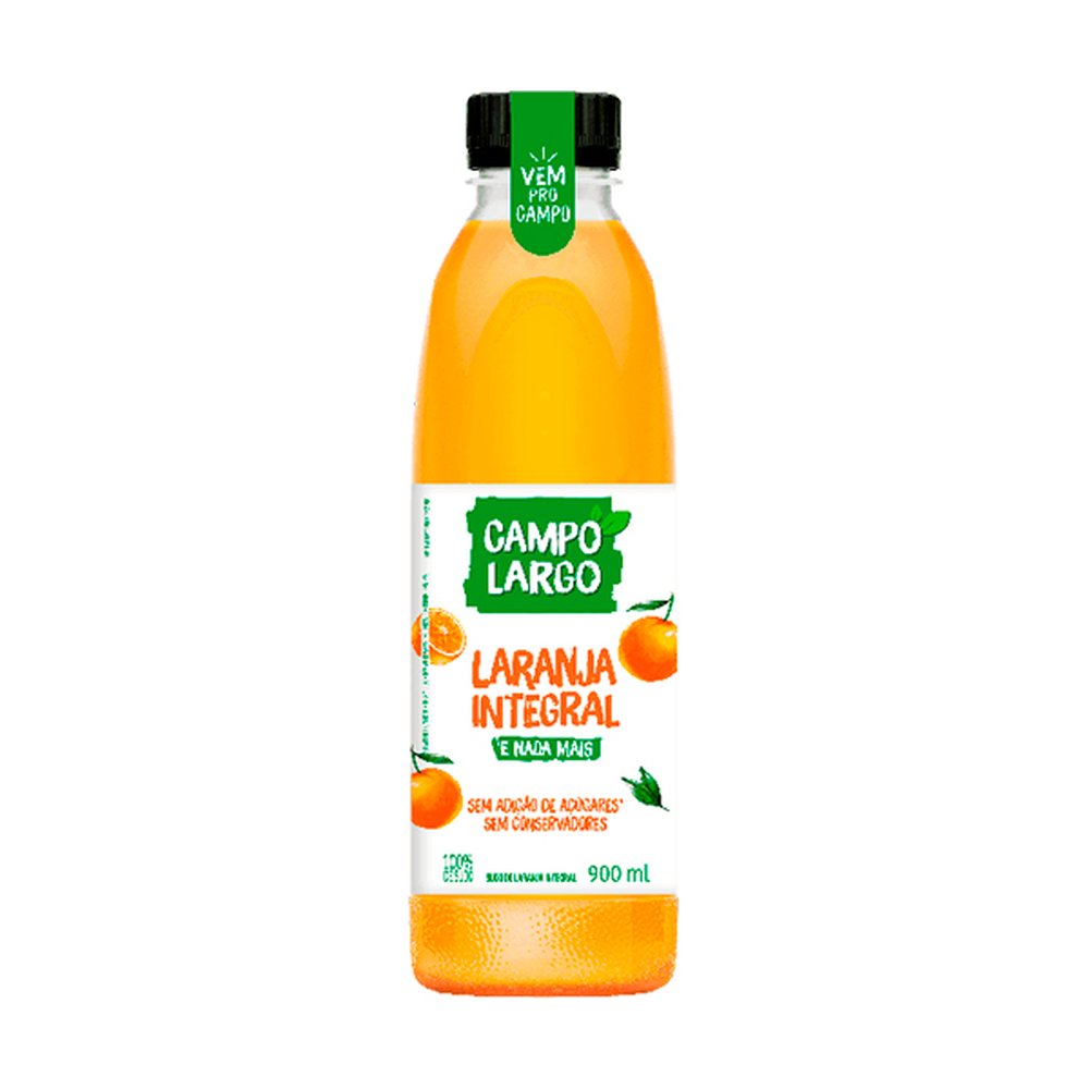 Suco Campo Largo 900ml Laranja