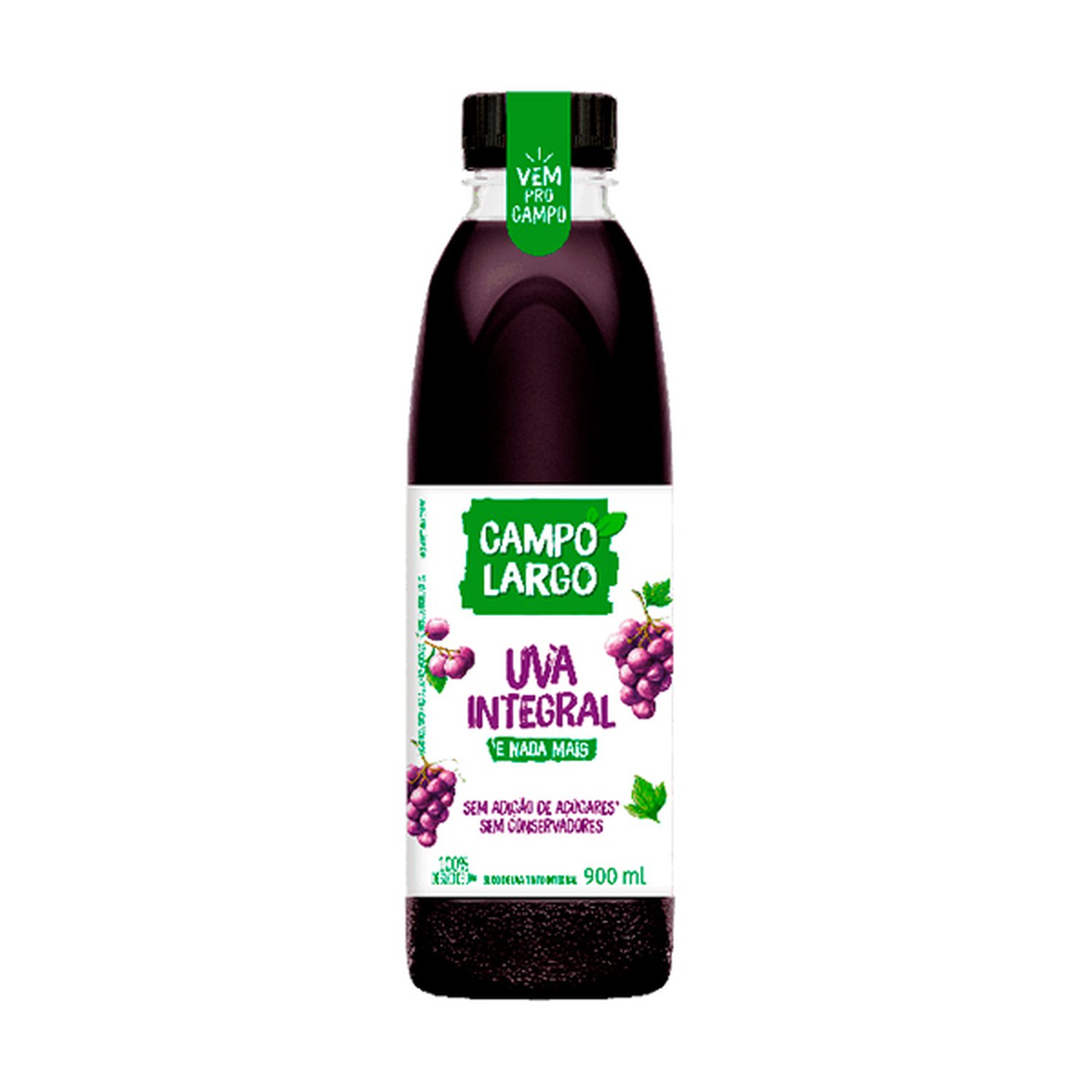 Suco Campo Largo Sabor Uva Integral 900Ml