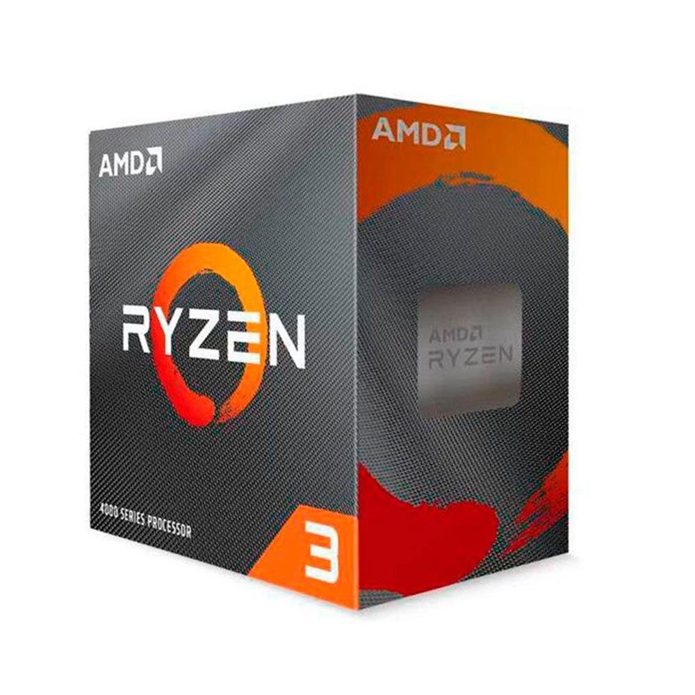 Processador AMD Ryzen 3 4100, 3.8GHz (4.0GHz Turbo), 6MB Cache, AM4, 100-100000510BOX