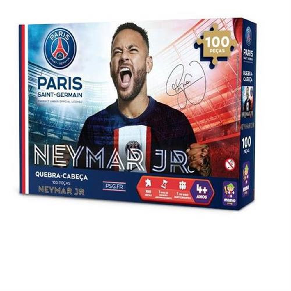 Quebra Cabeça 100 peças Neymar