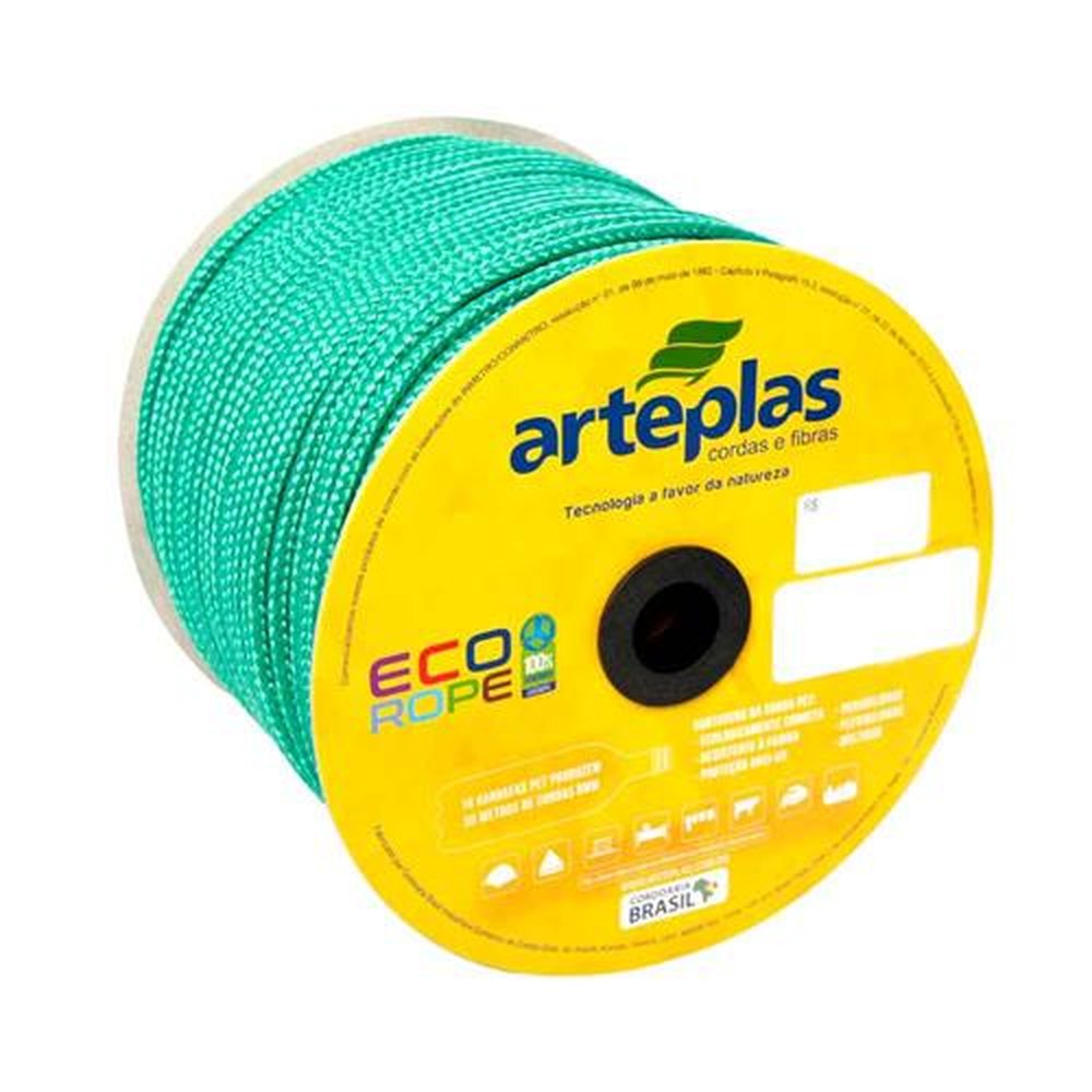 Corda Eco Rope 03mm Verde com 400m