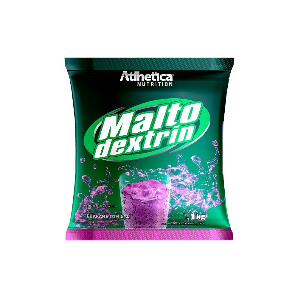 Maltodextrin Atlhetica Guarana e Acai Saco 1kg