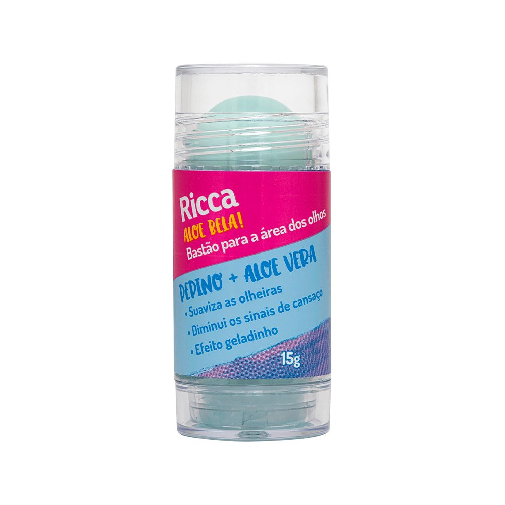 Bastao Facial Ricca Para Area Dos Olhos Pepino 1 Unidade