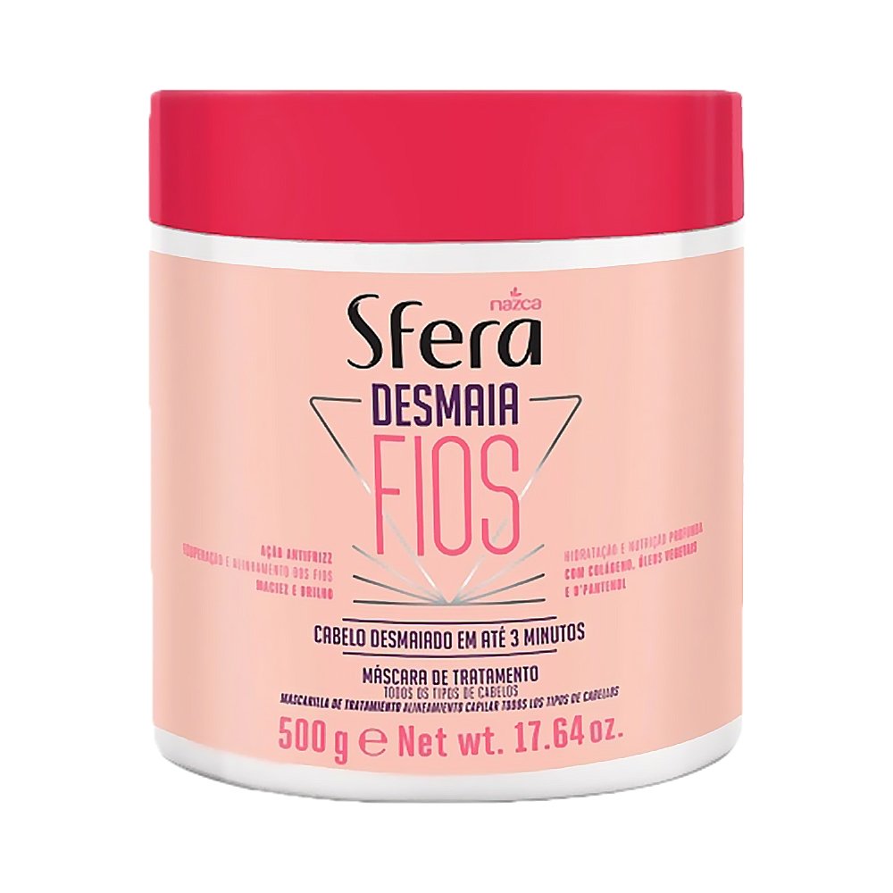 Mascara Tratamento Sfera Tomba Fios 500g Nazca