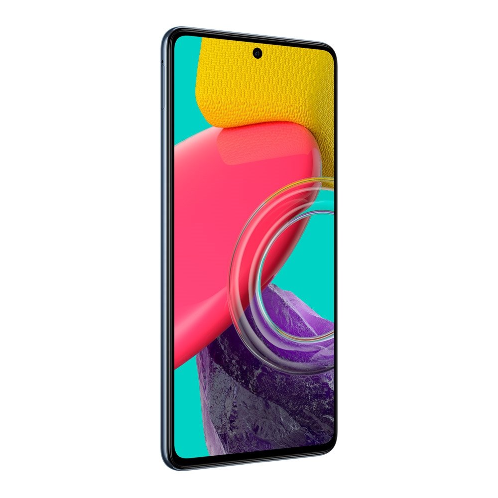 Smartphone Samsung Galaxy M53,Azul, Tela 6.7" | 5G+Wi-Fi+NFC, Android 12, 4 Câm Traseira em 108+8+2+2MPCâm Frontal 32MP,128GB