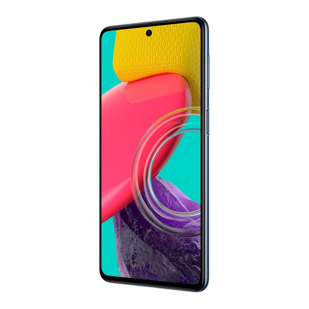 Smartphone Samsung Galaxy M53,Azul, Tela 6.7" | 5G+Wi-Fi+NFC, Android 12, 4 Câm Traseira em 108+8+2+2MPCâm Frontal 32MP,128GB