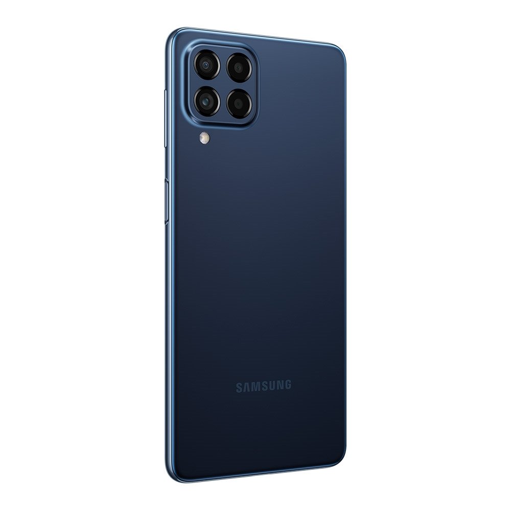 Smartphone Samsung Galaxy M53,Azul, Tela 6.7" | 5G+Wi-Fi+NFC, Android 12, 4 Câm Traseira em 108+8+2+2MPCâm Frontal 32MP,128GB