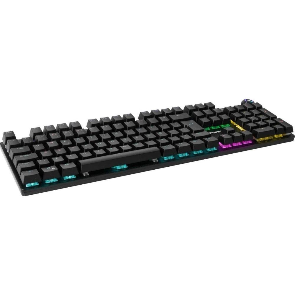 Teclado Gamer Mecanico Fortrek K7 Black Edition Rainbow