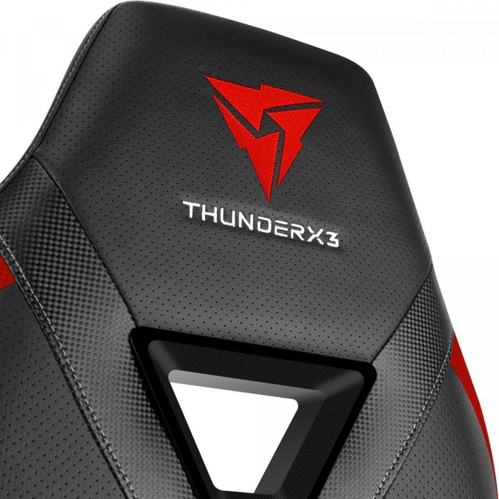 Cadeira Gamer Dc3 Preta/Vermelha ThunderX3