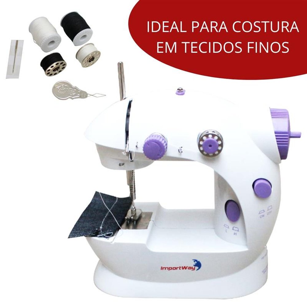 Mini máquina de costura portátil