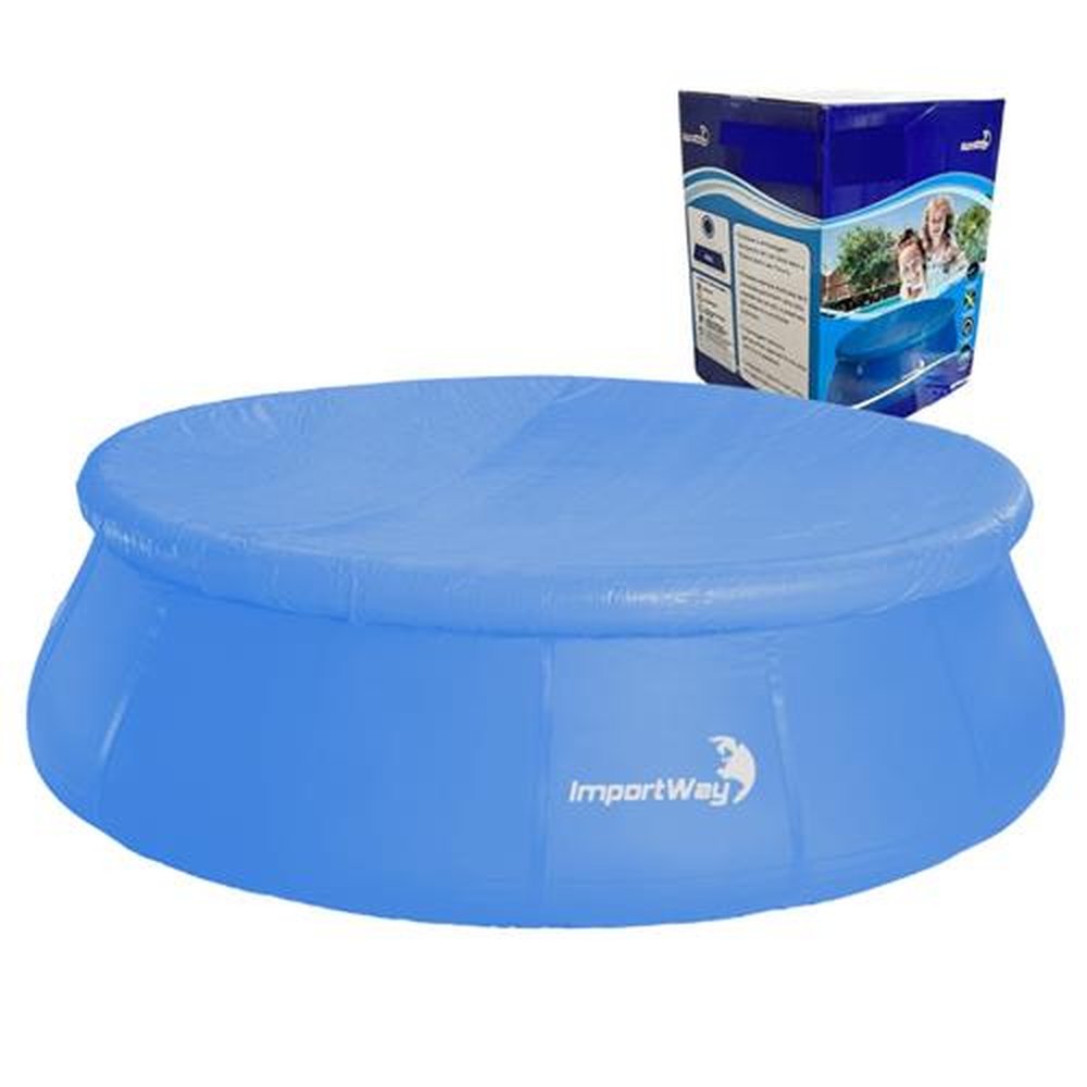 Piscina borda inflável 2490L com Capa